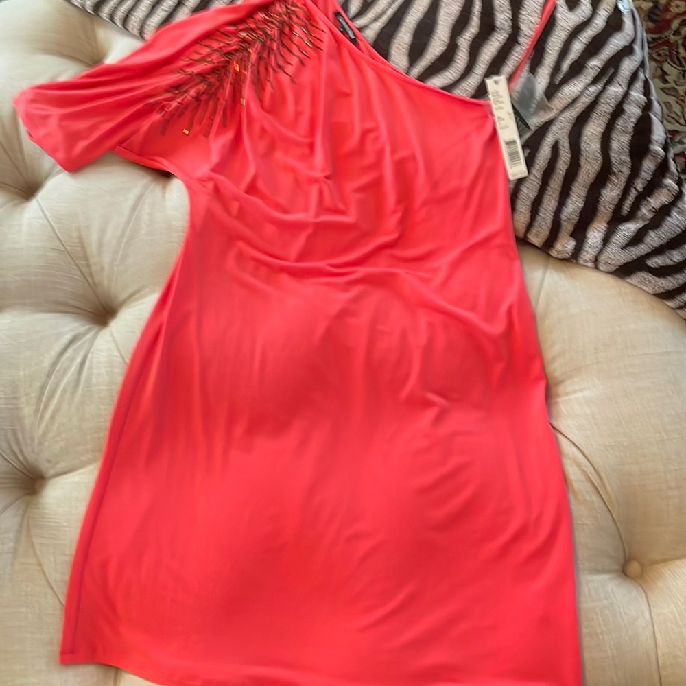 Gianni Bini Knit Tea Rose Dress